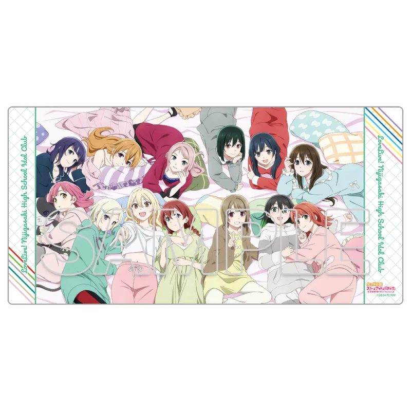 『ラブライブ！虹ヶ咲学園スクールアイドル同好会』デスクマット Ver.お泊まりモード