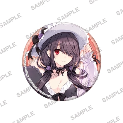 ビッグホログラム缶バッジ 時崎狂三 水着Ver. A 2