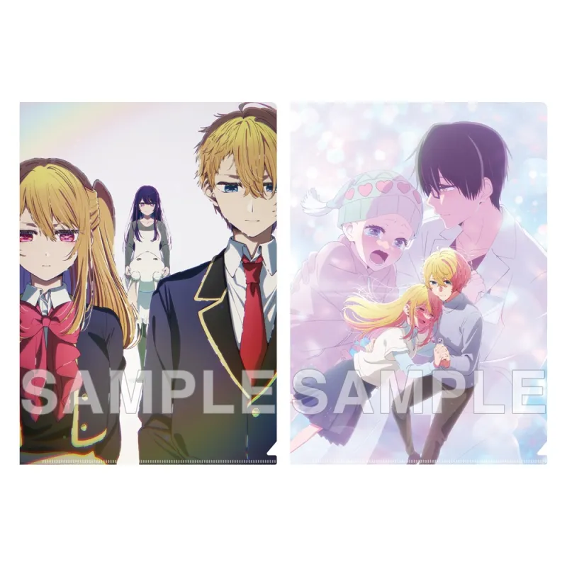 【推しの子】クリアファイルセット 第4期制作決定ビジュアル&第3期完結記念ビジュアル