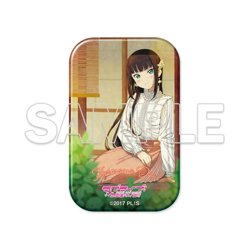 『ラブライブ!サンシャイン!!』スクエア缶バッジ Aqours ダイヤ