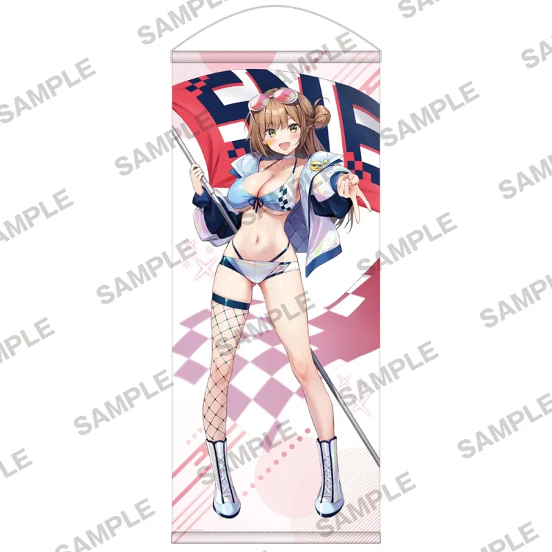 『純情ギャルはカノジョじゃないのに』ビッグタペストリー 外ヶ浜凛々亜 レースクイーンVer.