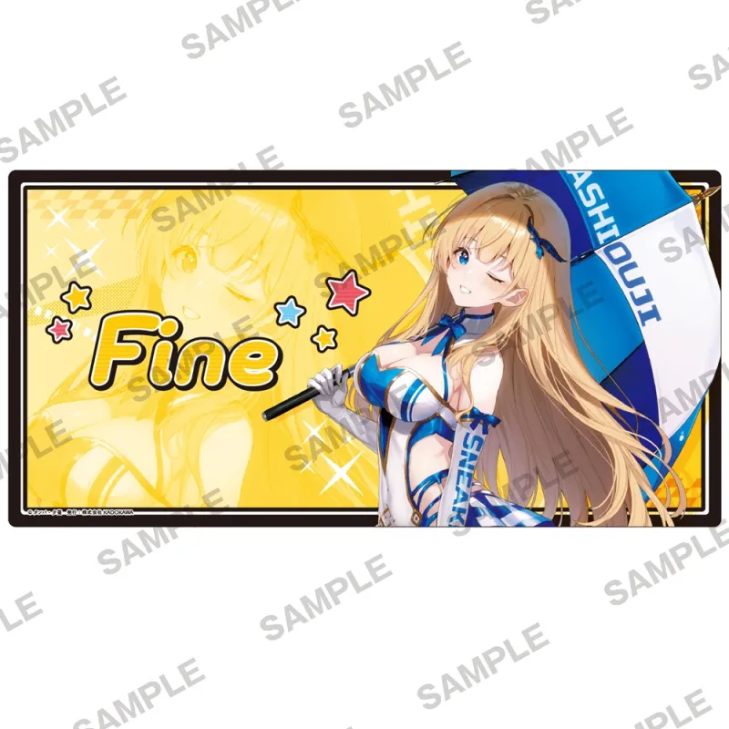 『最強出涸らし皇子の暗躍帝位争い』デスクマット フィーネ レースクイーンVer.