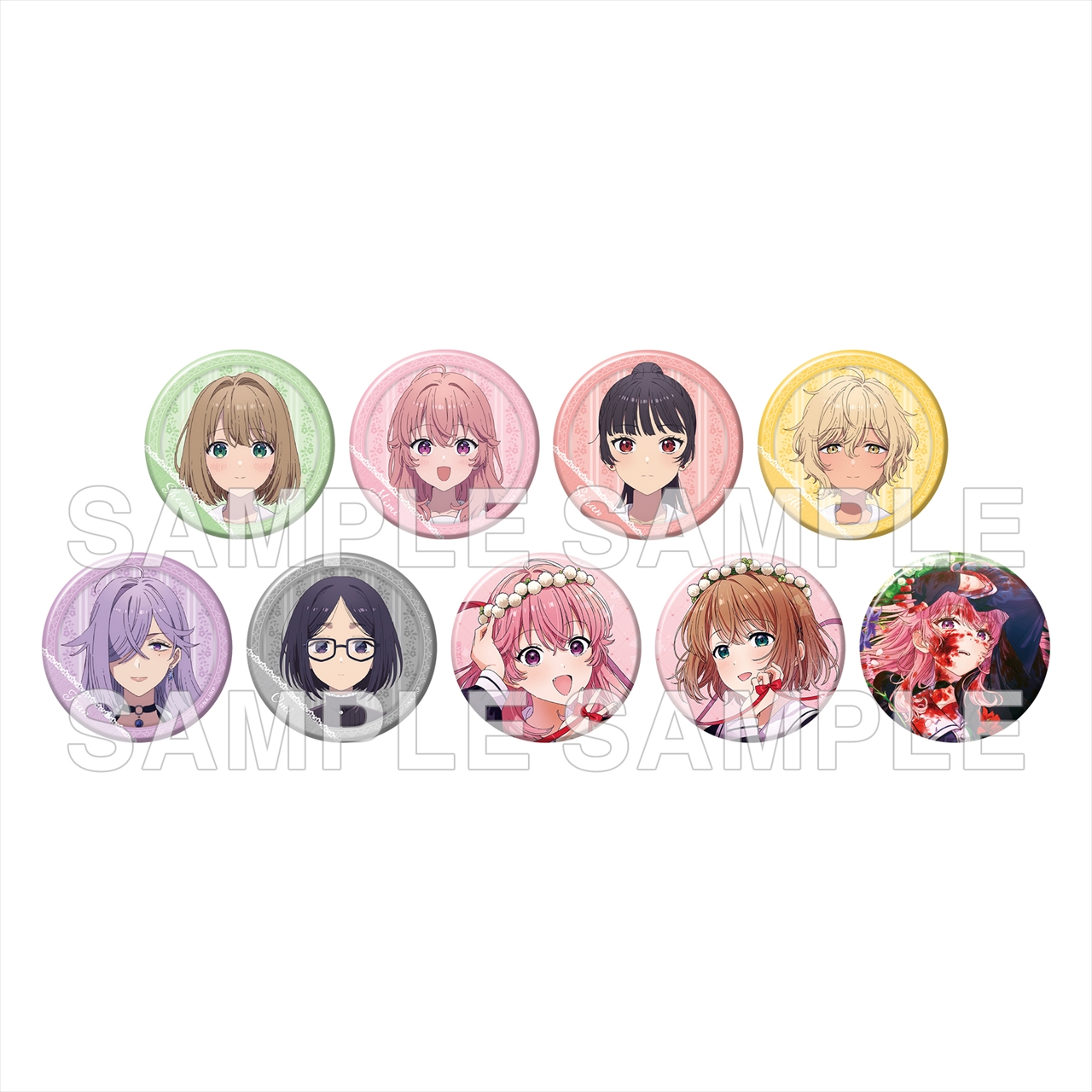 きみが死ぬまで恋をしたい 缶バッジ＋ 1BOX入数：9