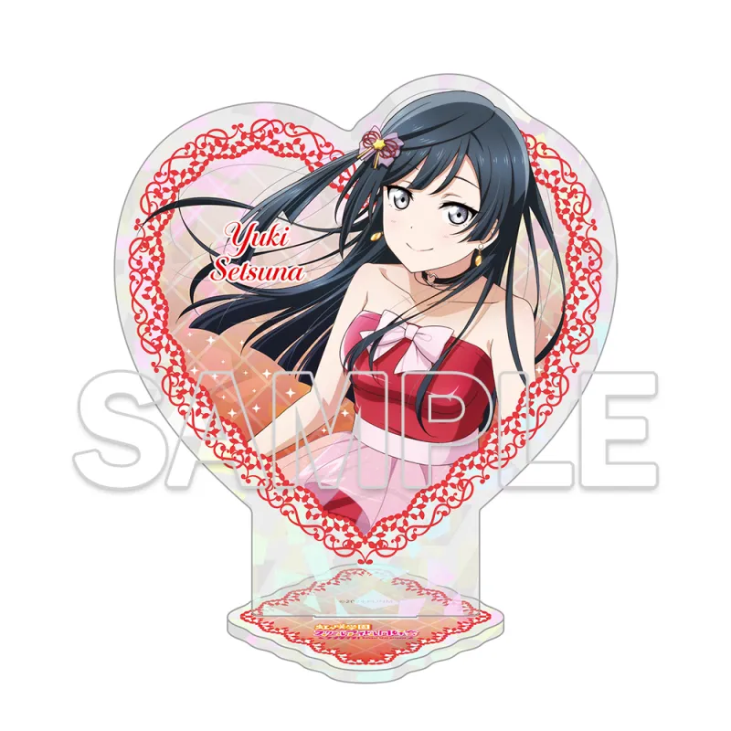 『ラブライブ！虹ヶ咲学園スクールアイドル同好会』ハート型アクリルスタンド せつ菜