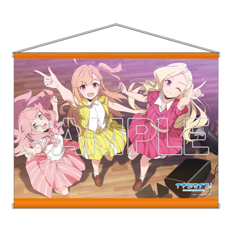 『イキヅライブ！ LOVELIVE! BLUEBIRD』B2タペストリー ポルカ＆奇跡＆輝夜