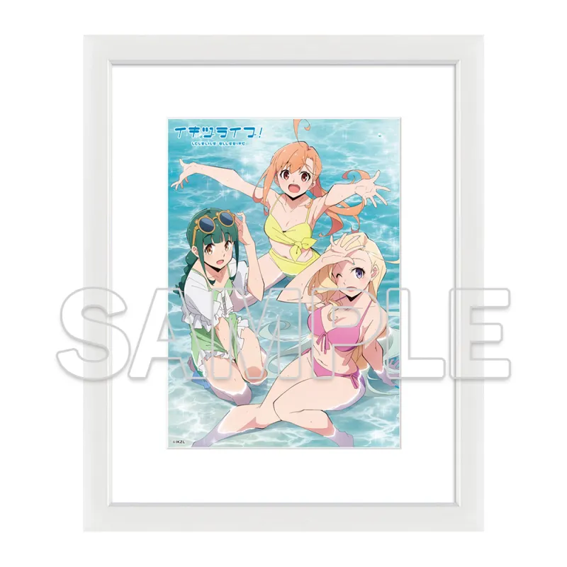 『イキヅライブ！ LOVELIVE! BLUEBIRD』 A5キャラファイングラフ ポルカ&輝夜&真緑