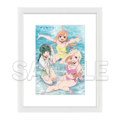 『イキヅライブ! LOVELIVE! BLUEBIRD』 A5キャラファイングラフ ポルカ&輝夜&真緑