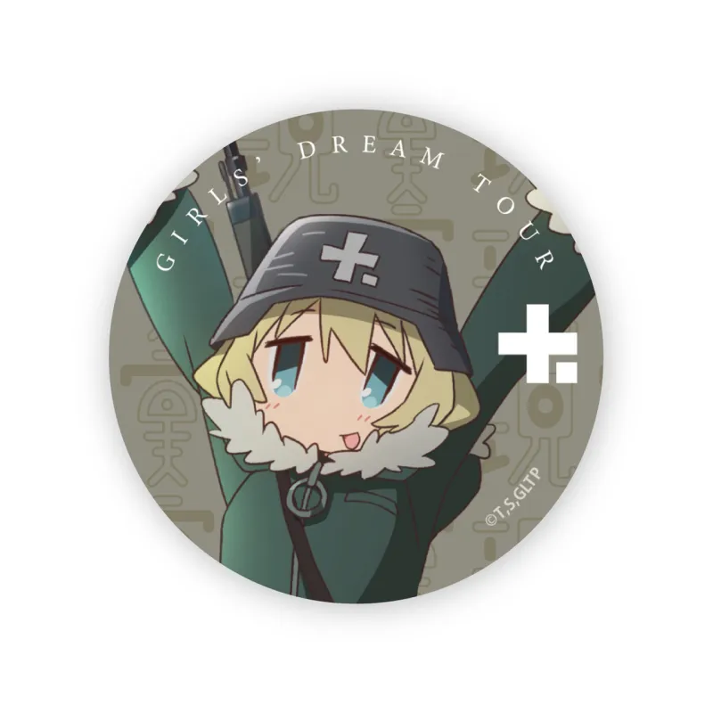 少女終末旅行 現実ユーリ缶バッジ