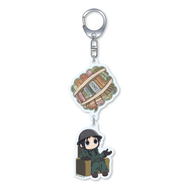 少女終末旅行 ゆらゆらアクリルキーホルダー本棚チト