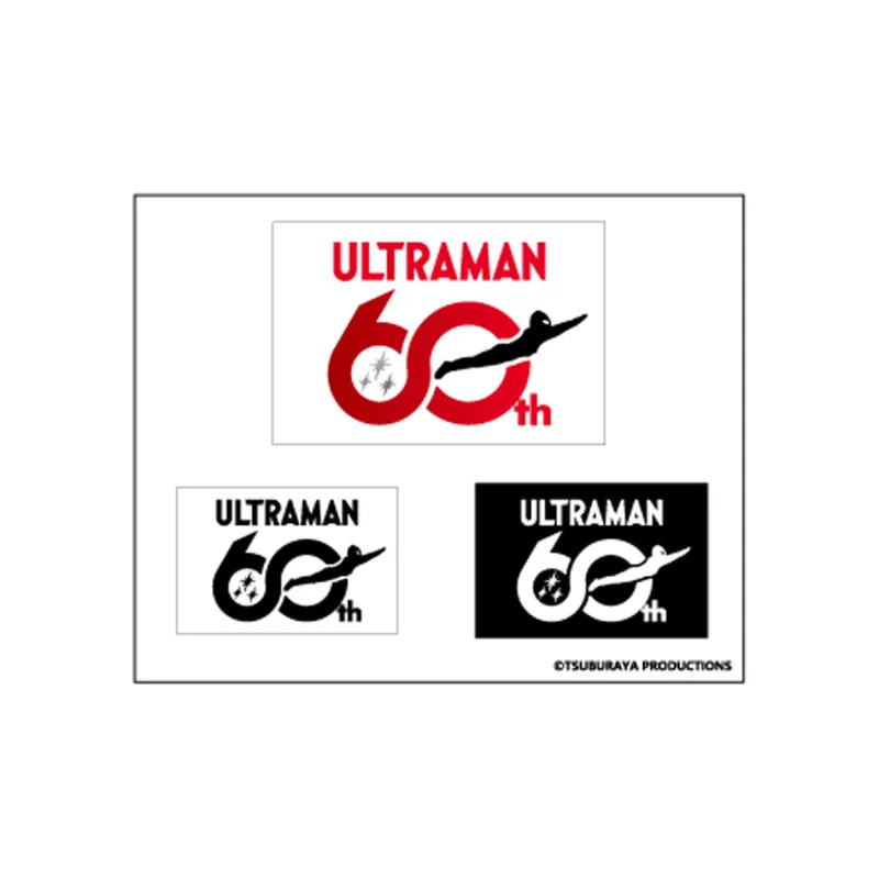 ウルトラマンシリーズ 60周年記念 GG3耐ステッカーセット