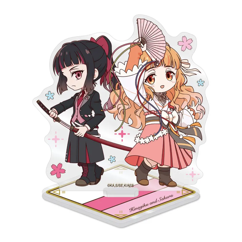 春夏秋冬代行者 春の舞 ぺあぺあアクリルスタンド 花葉雛菊＆姫鷹さくら