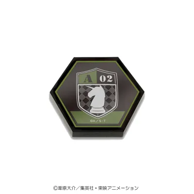 ワールドトリガー ハニカムブロックマグネット 冬島隊