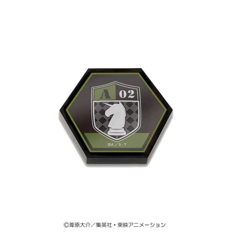 ワールドトリガー ハニカムブロックマグネット 冬島隊