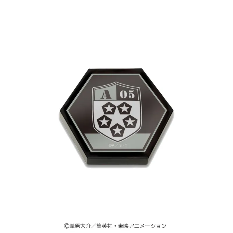 ワールドトリガー ハニカムブロックマグネット 嵐山隊