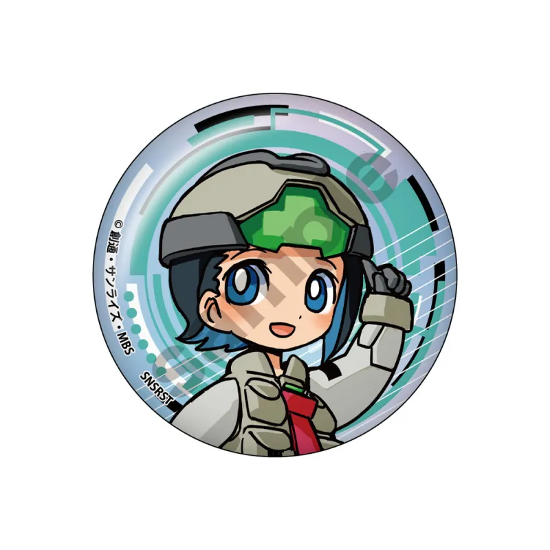 機動戦士ガンダム 水星の魔女 メカぐるみ 缶バッジ ニカ・ナナウラ