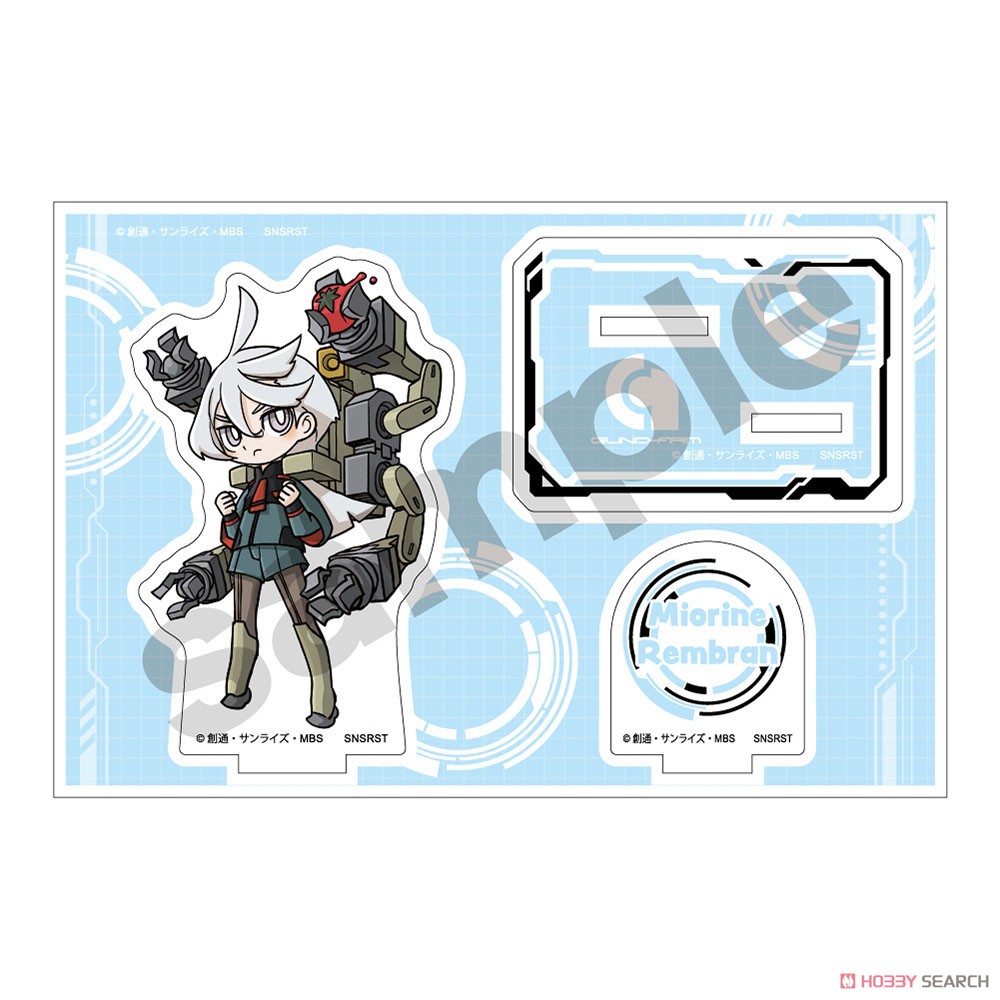機動戦士ガンダム 水星の魔女 メカぐるみ アクリルスタンドJr. ミオリネ・レンブラン 2