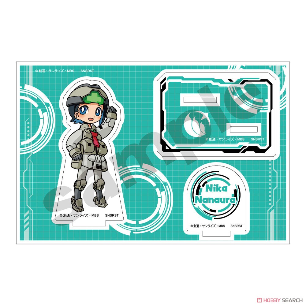 機動戦士ガンダム 水星の魔女 メカぐるみ アクリルスタンドJr. ニカ・ナナウラ 2