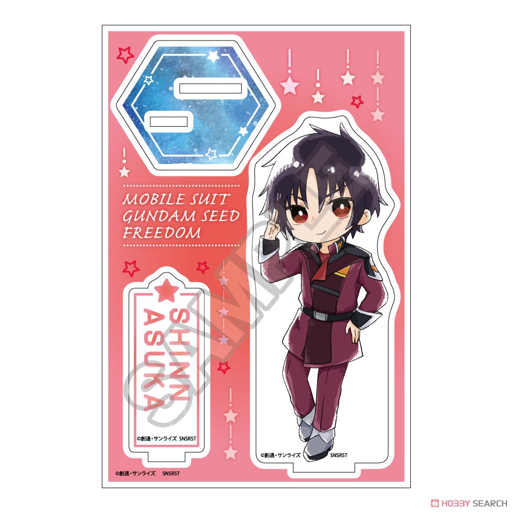 機動戦士ガンダムSEED FREEDOM Sketchu! アクリルスタンドJr. シン・アスカ 2
