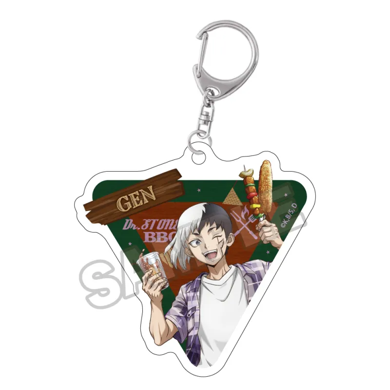 Dr.STONE バーベキュー アクリルキーチェーン あさぎりゲン