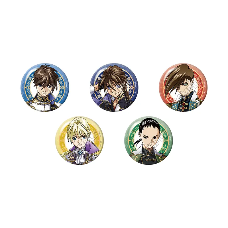 新機動戦記ガンダムW Knight Style 缶バッジ ※1BOX=5入