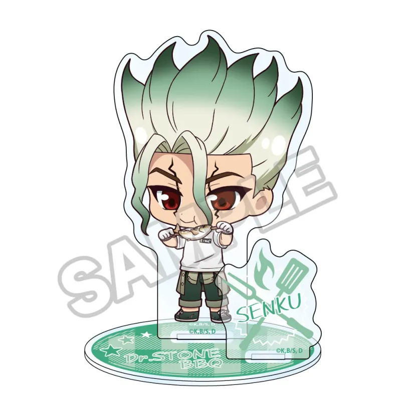 Dr.STONE ちびっつ！ バーベキュー アクリルスタンドJr. 石神千空