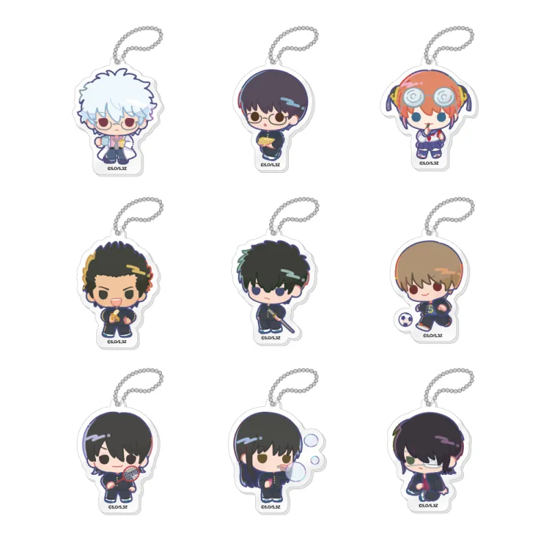 トレーディングちびキャラアクリルキーホルダー 休み時間ver.