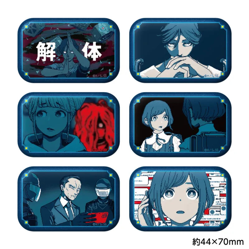 都市伝説解体センター トレーディングスクエア缶バッジ vol.2
