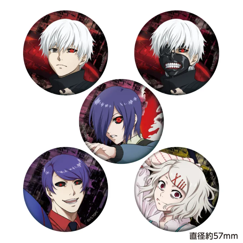 東京喰種トーキョーグール トレーディング缶バッジ