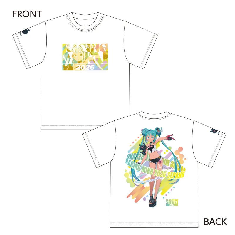 レーシングミク 2026 セパンVer. Tシャツ(XLサイズ)