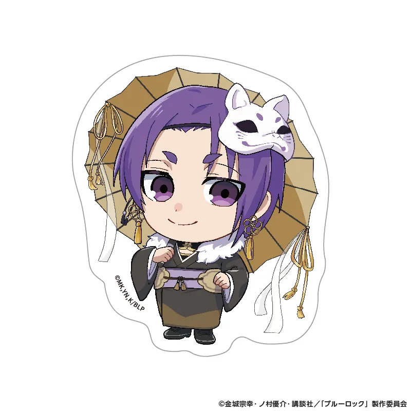 クリアステッカー 妖デフォルメ (御影 玲王)