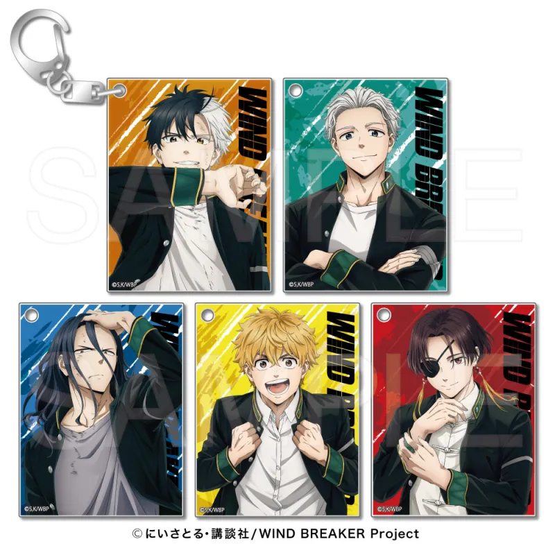 アクリルキーホルダーコレクション(版権絵) ブラインドパック(BOX)※减数可能