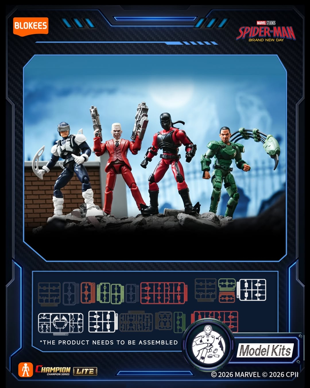 Blokeesマーベルヒーロー CCL01 81160 PDQ 5