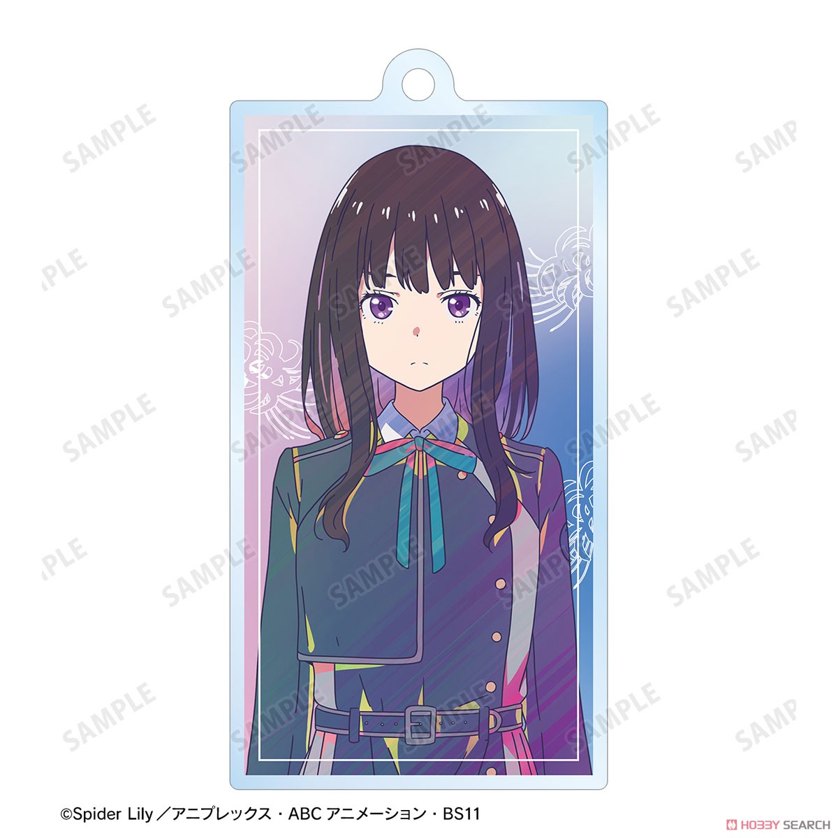 井ノ上たきな Ani-Art clear label 2連ワイヤーアクリルキーホルダー 3