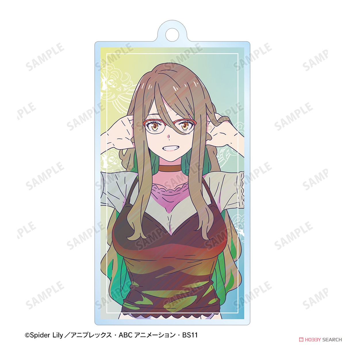 中原ミズキ Ani-Art clear label 2連ワイヤーアクリルキーホルダー 3