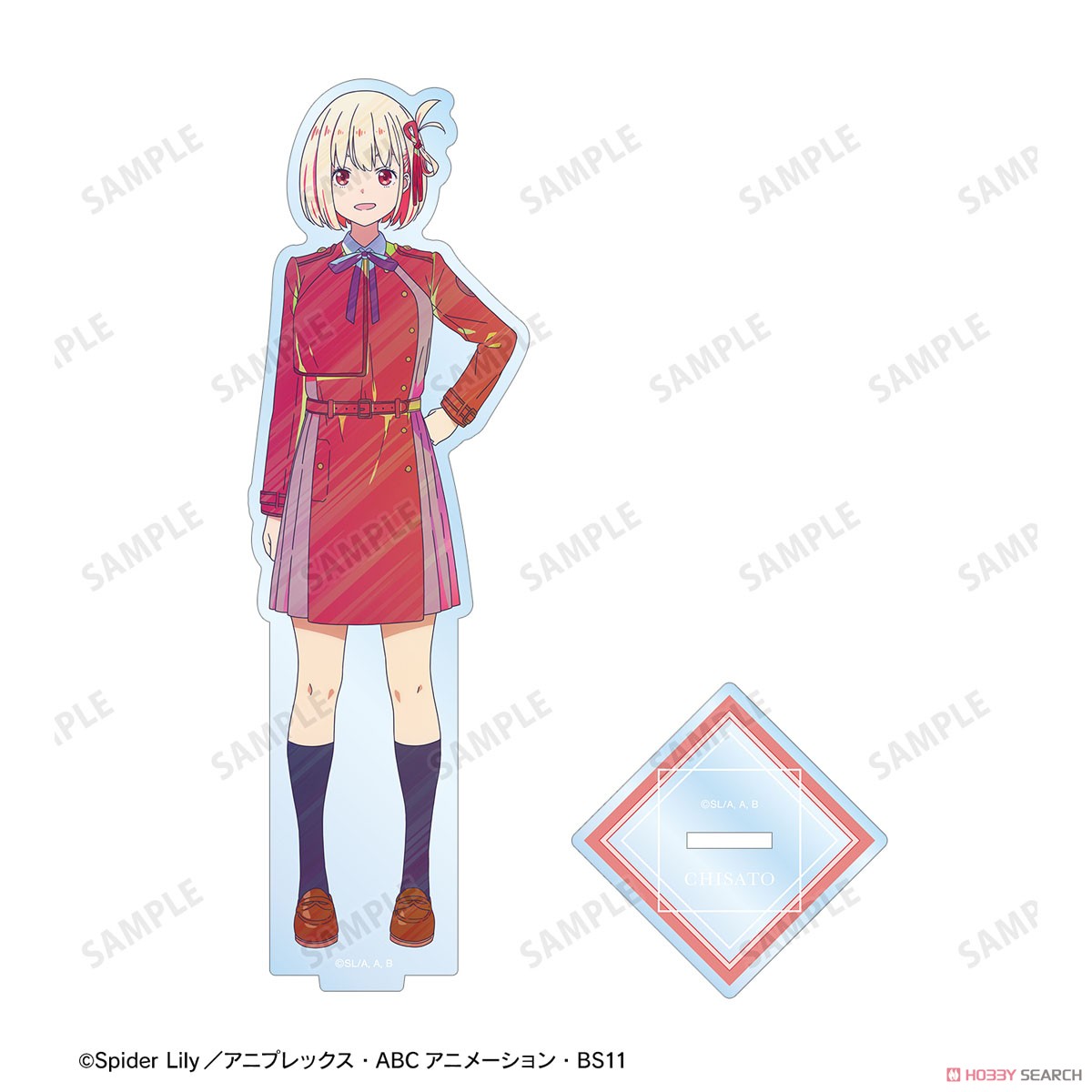 錦木千束 Ani-Art clear label BIGアクリルスタンド 3