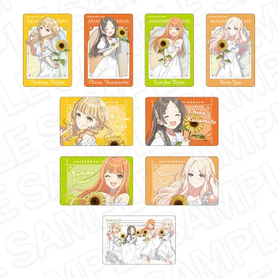 学園アイドルマスター オーロラクリアカード(ブラインド) sunflower ver. セット
