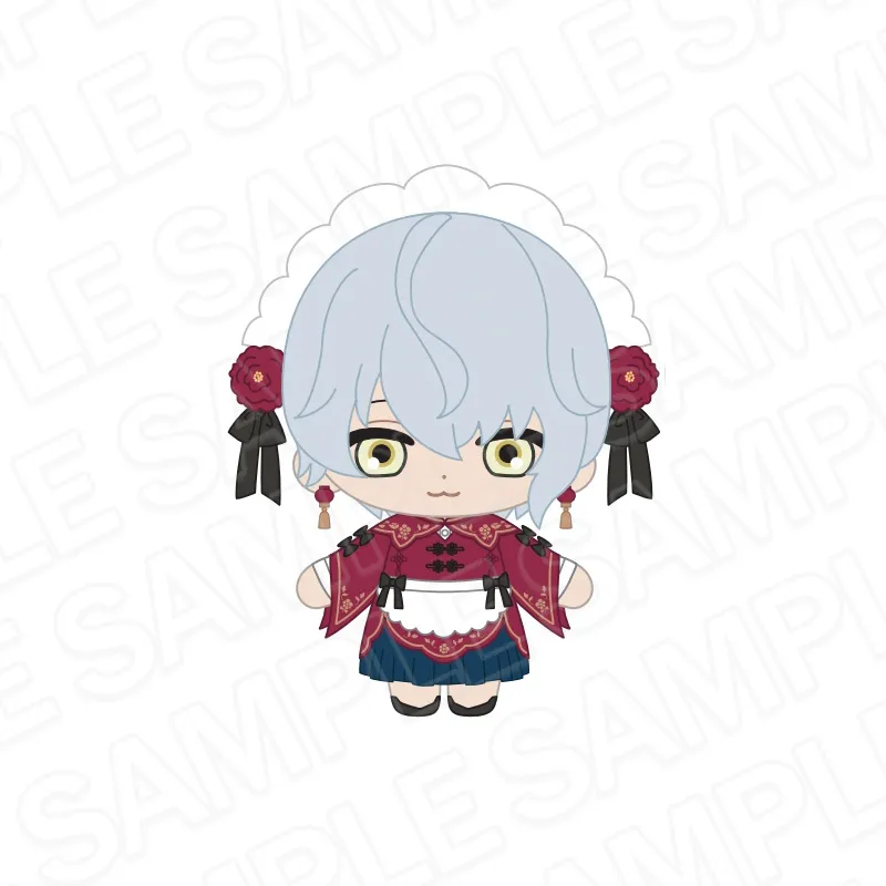 ぬいぐるみキーホルダー 菊 秋明 メイド服 ver.