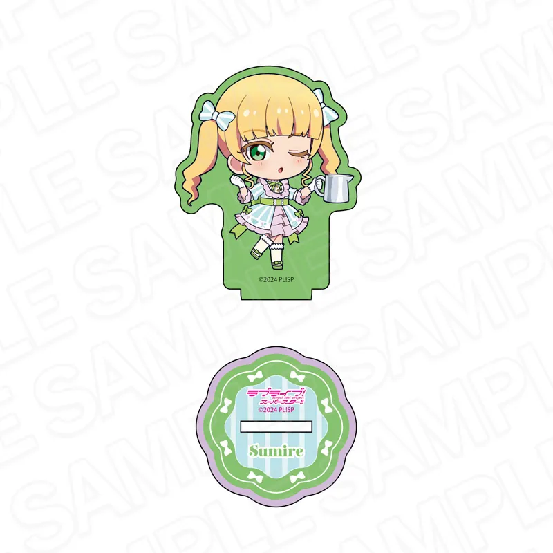 ラメミニアクリルフィギュア 平安名すみれ ティータイム デフォルメ ver.