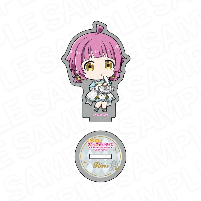 ラメミニアクリルフィギュア 天王寺璃奈 ティータイム デフォルメ ver.
