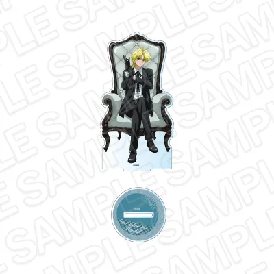 新世紀GPXサイバーフォーミュラSIN デカアクリルスタンド カール・リヒター・フォン・ランドル Chair ver.