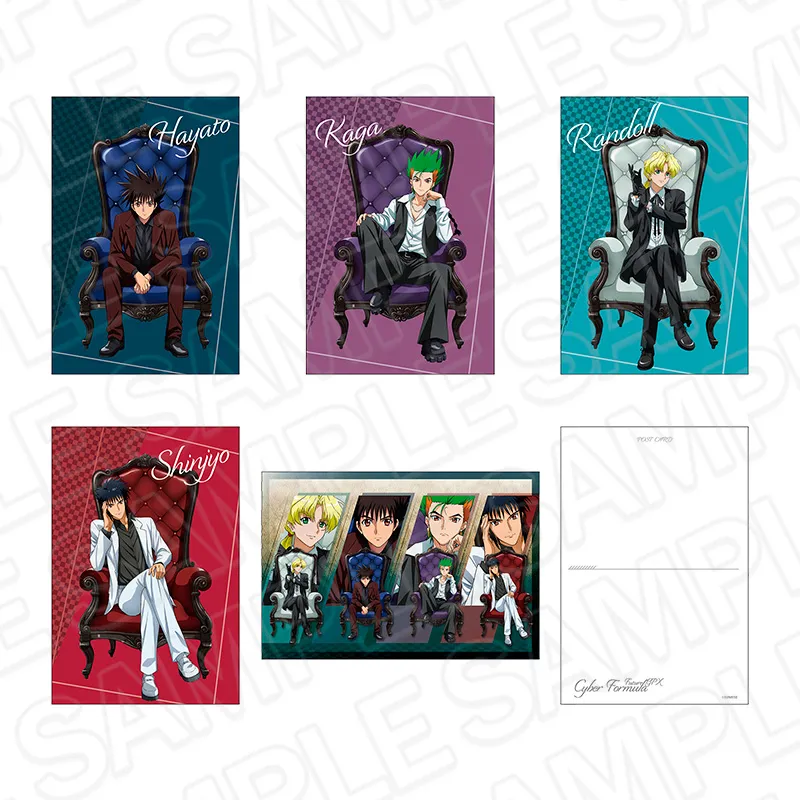 新世紀GPXサイバーフォーミュラSIN　ポストカードセット　Chair ver.