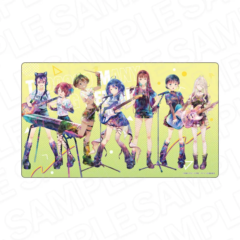 TVアニメ「負けヒロインが多すぎる！」 ラバーデスクマット PALE TONE series TSUWABUKI FES ver.