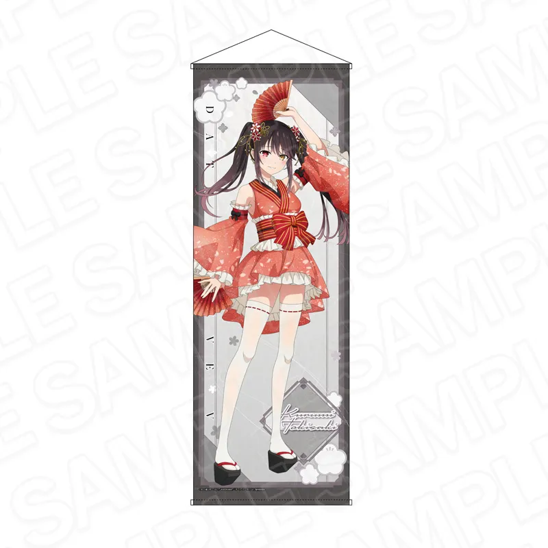 デート・ア・ライブⅤ　特大タペストリー　時崎狂三　和服アイドル ver.
