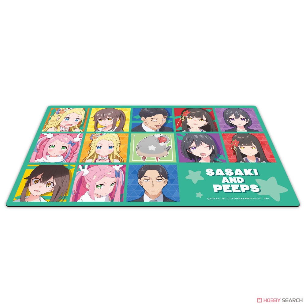 佐々木とピーちゃん キャラクターラバーマット 3