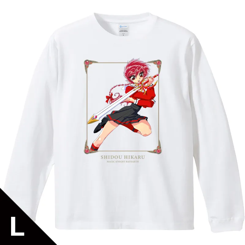 リブ付ロングスリーブTシャツ 獅堂 光 Lサイズ