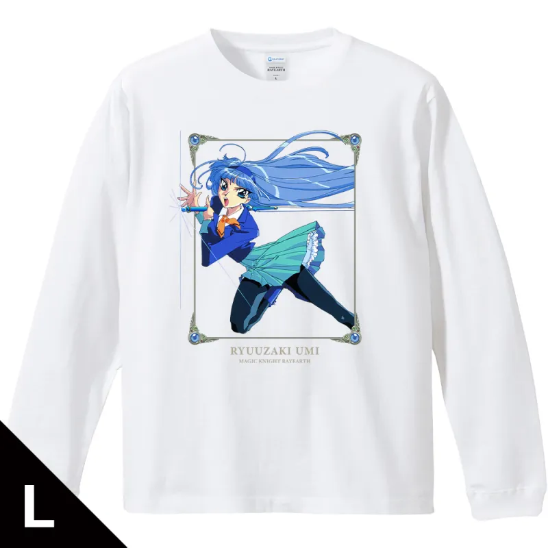 リブ付ロングスリーブTシャツ 龍咲 海 Lサイズ