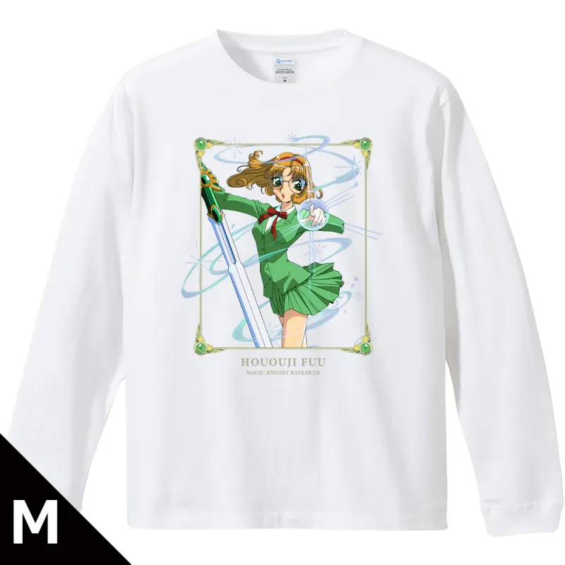 リブ付ロングスリーブTシャツ 鳳凰寺 風 Mサイズ