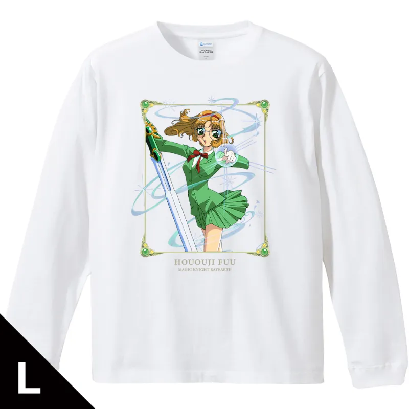 リブ付ロングスリーブTシャツ 鳳凰寺 風 Lサイズ