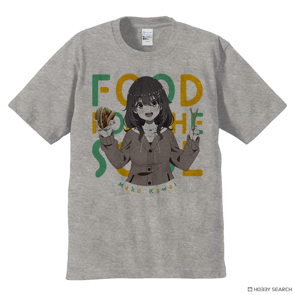 日々は過ぎれど飯うまし　Tシャツ 河合まこ Mサイズ 3