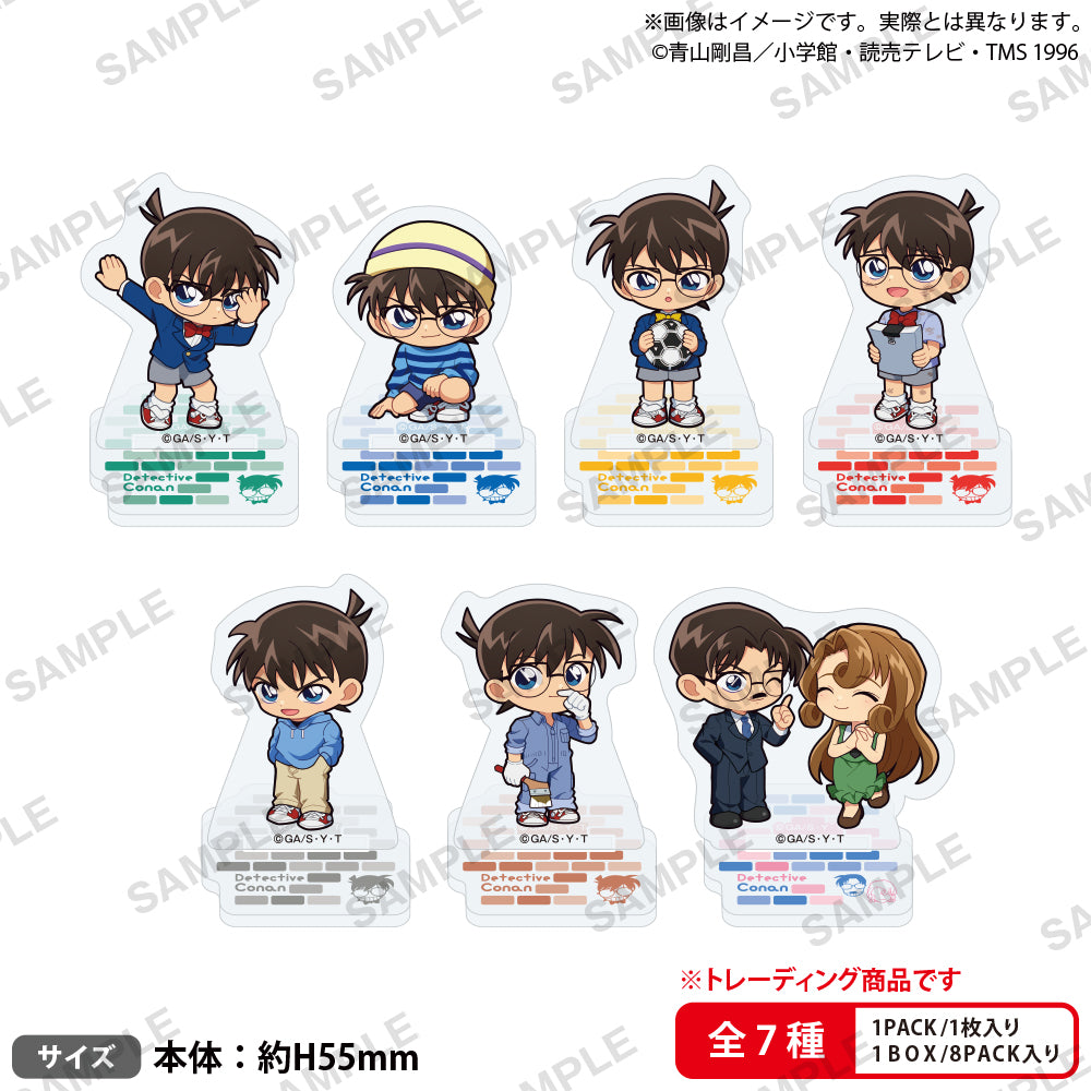 BUSHIROAD THE BOX　名探偵コナン　コナンがいっぱい ぷちアクリルスタンド【BOX】